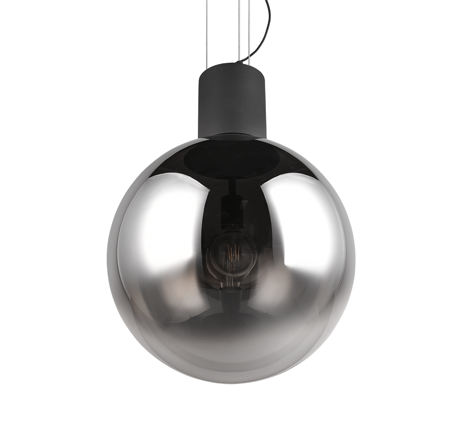 CIPALLONE | Pendant | Black mat | Metal