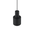 AGUDO | Pendant | Black mat | Metal