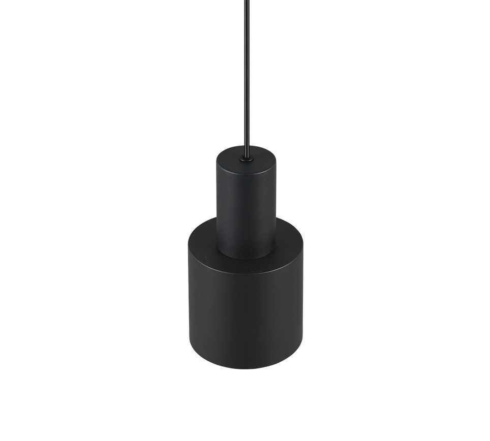 AGUDO | Pendant | Black mat | Metal