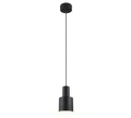 AGUDO | Pendant | Black mat | Metal