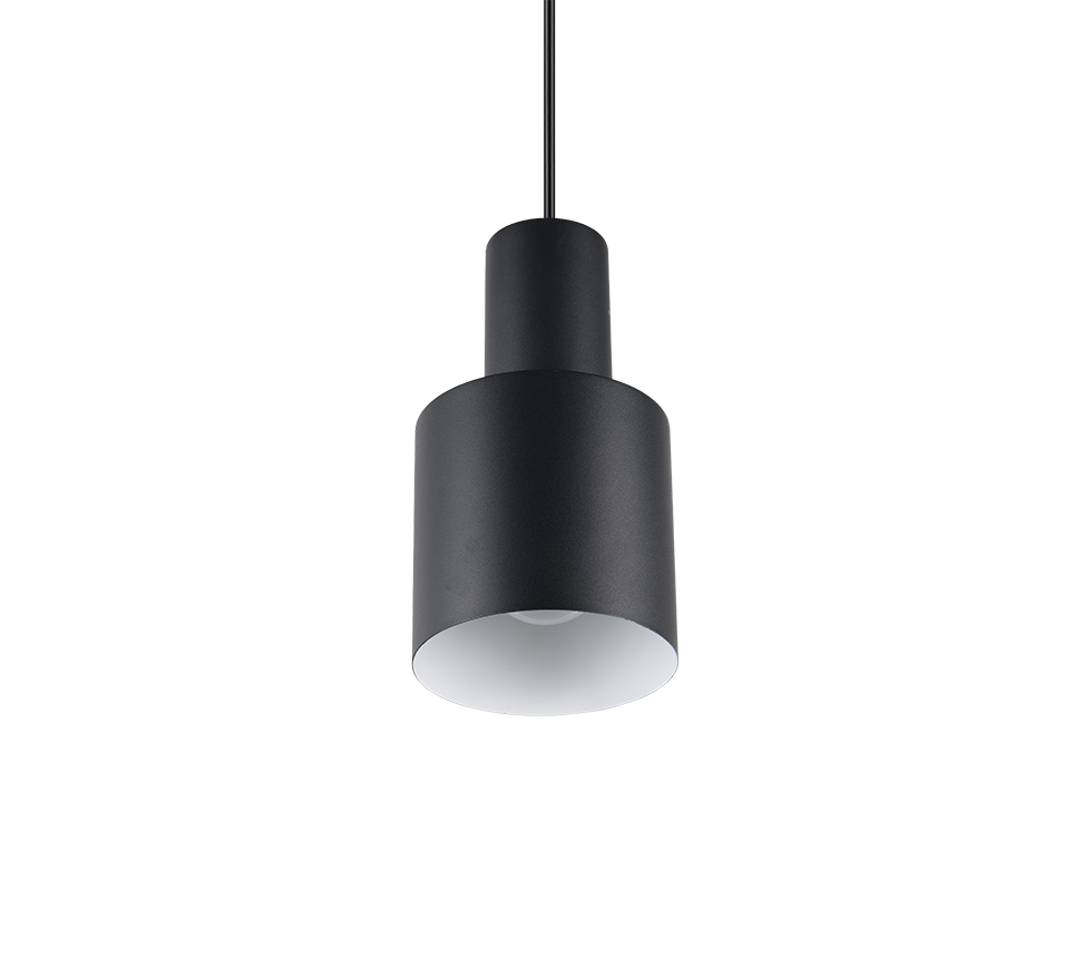 AGUDO | Pendant | Black mat | Metal