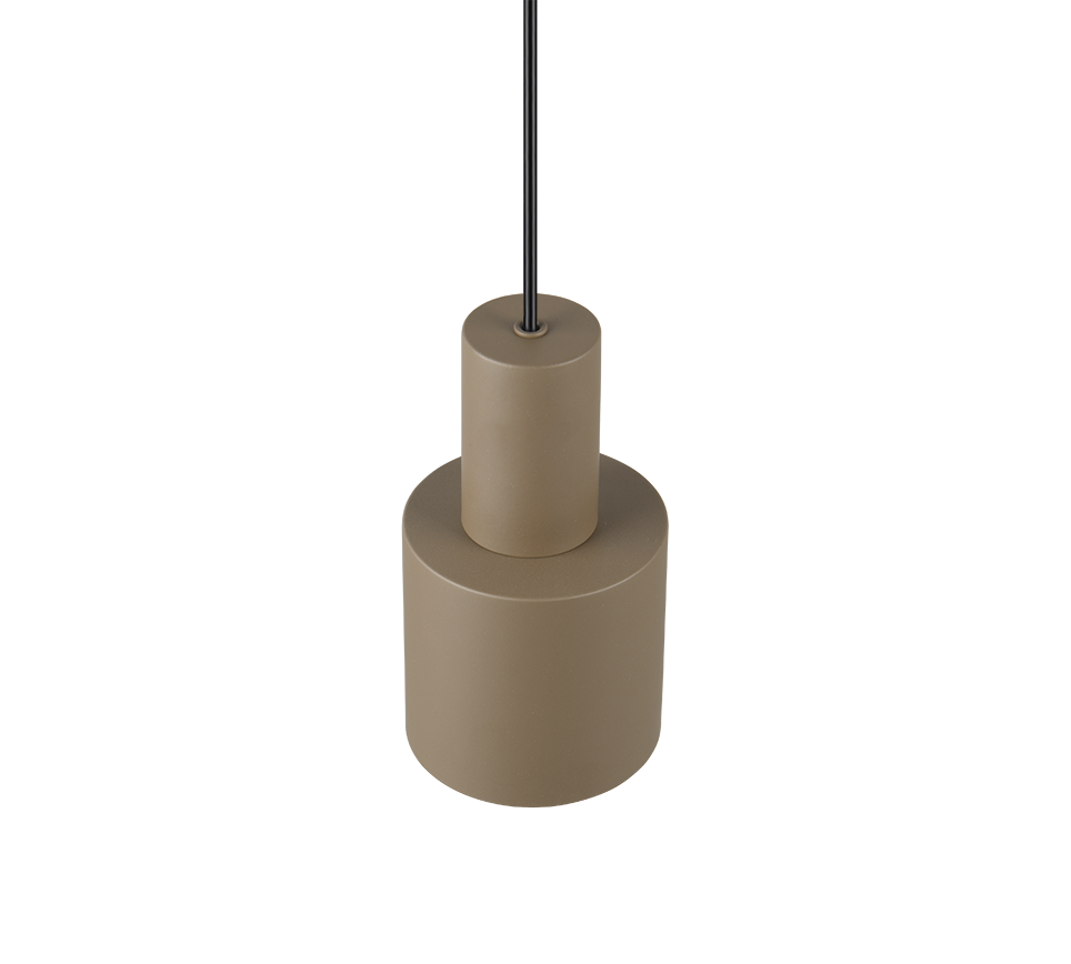 AGUDO | Pendant | Taupe | Metal