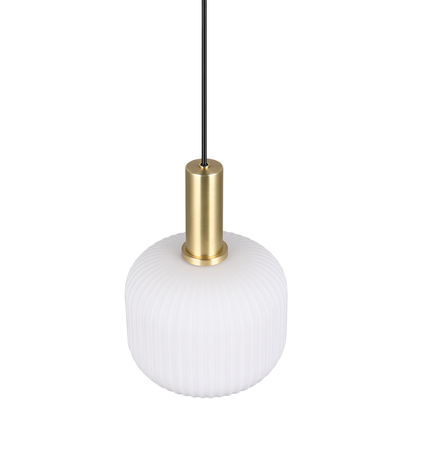 DIVA | Pendant | Brass mat | Metal
