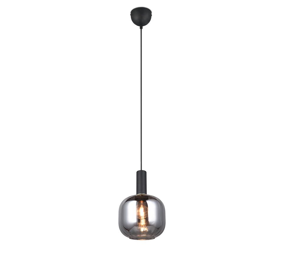 DIVA | Pendant | Black mat | Metal
