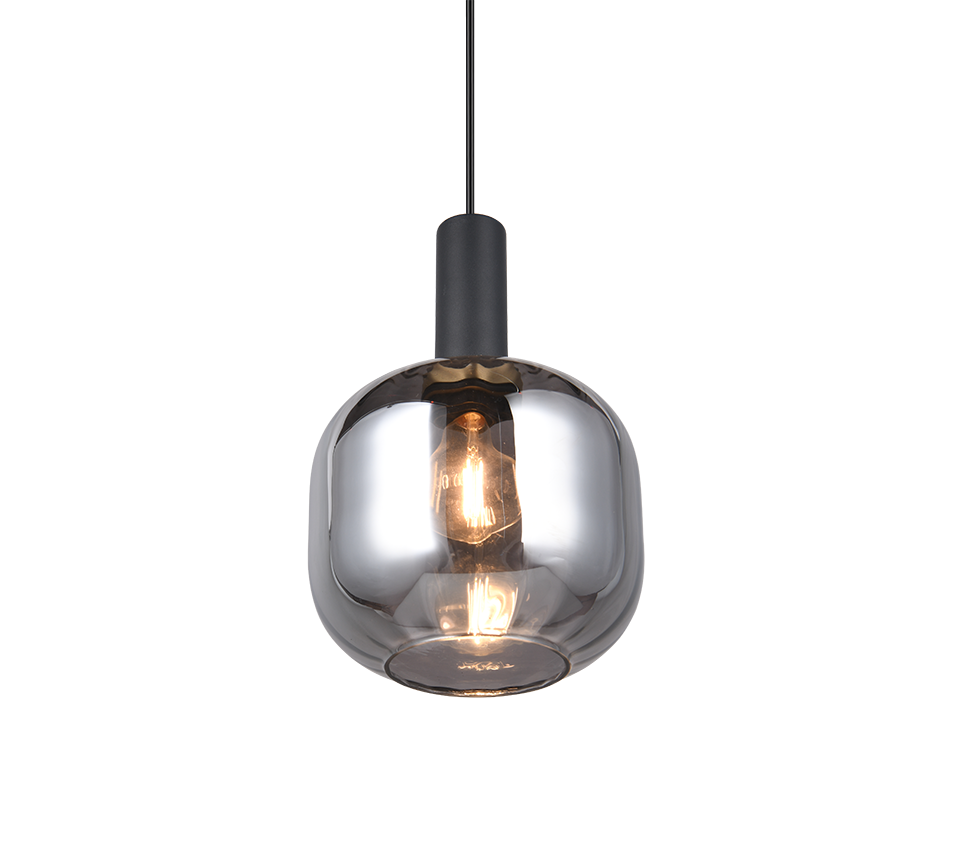 DIVA | Pendant | Black mat | Metal