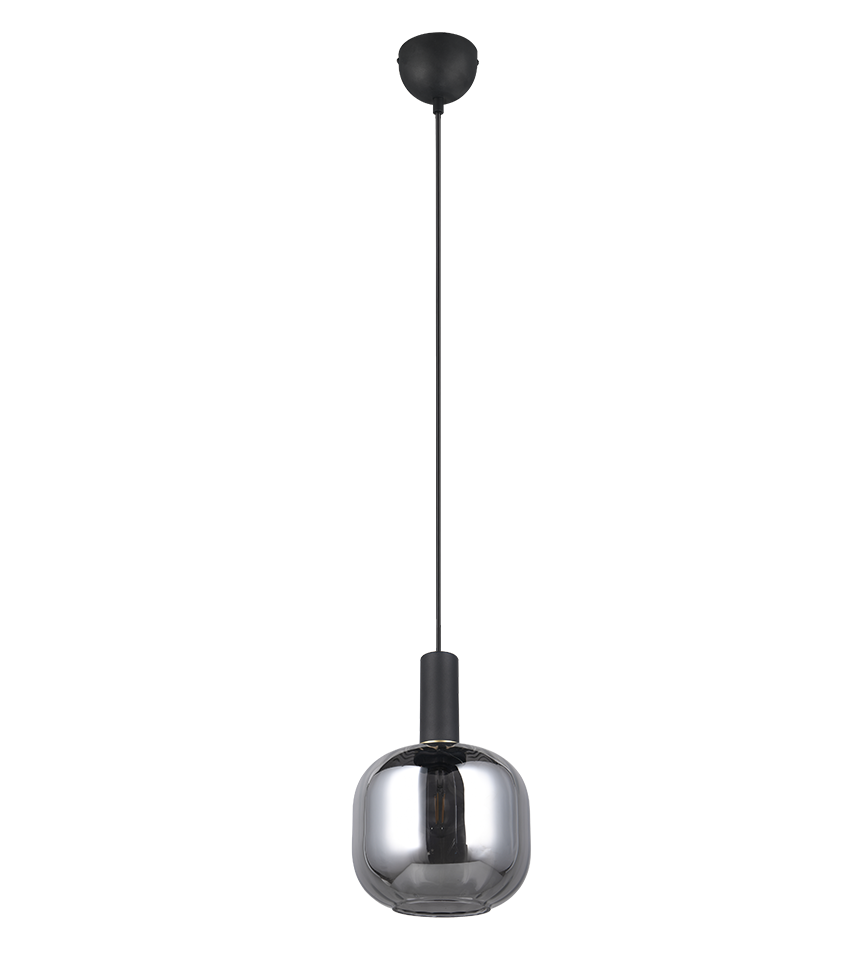 DIVA | Pendant | Black mat | Metal