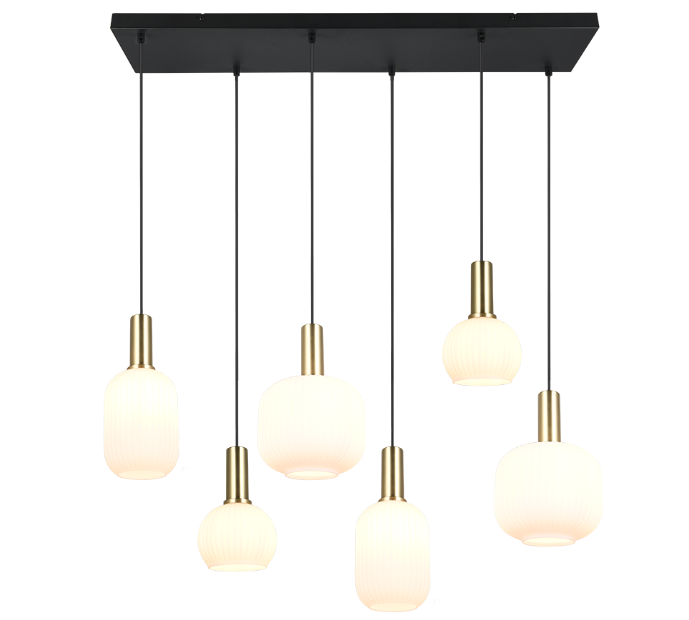 DIVA | Pendant | Brass mat | Metal