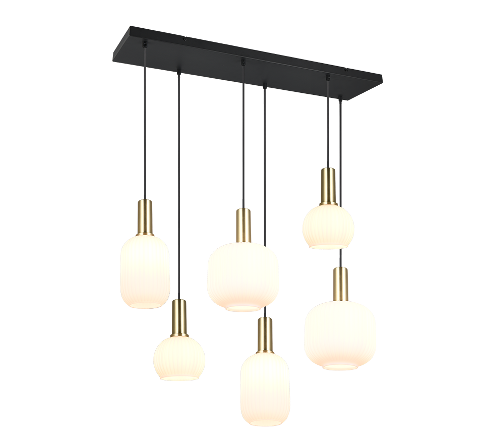DIVA | Pendant | Brass mat | Metal