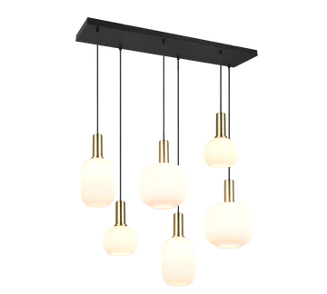 DIVA | Pendant | Brass mat | Metal