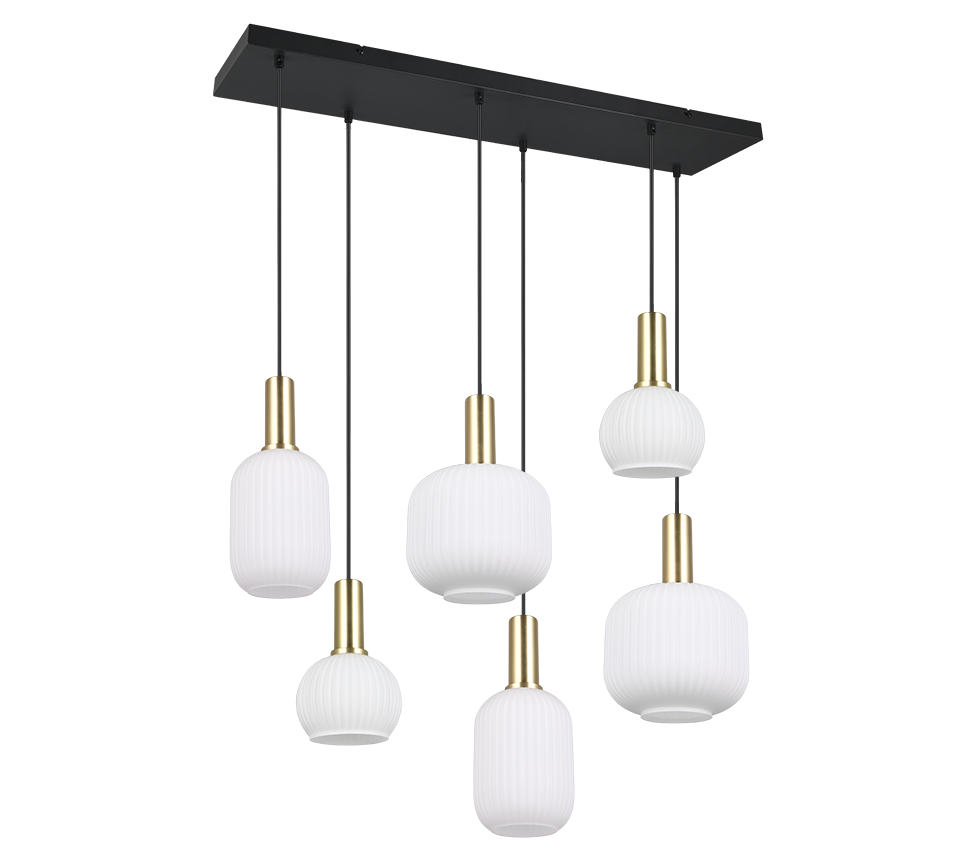 DIVA | Pendant | Brass mat | Metal