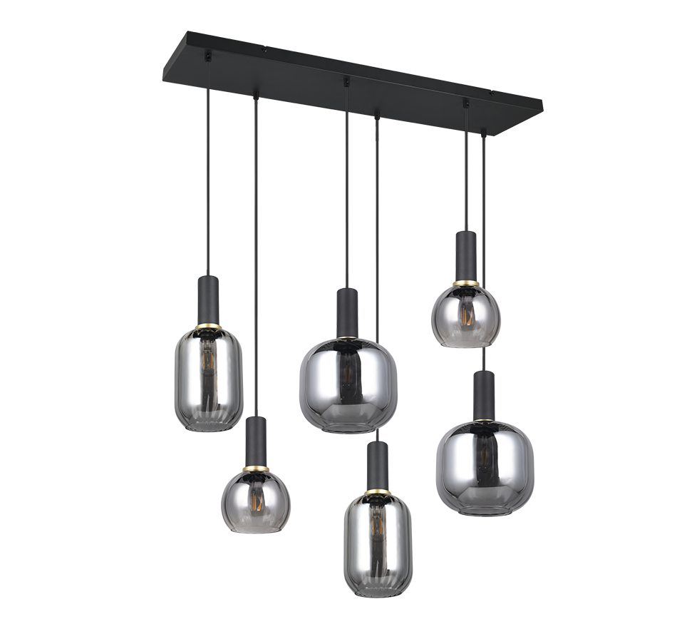 DIVA | Pendant | Black mat | Metal