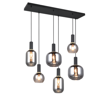 DIVA | Pendant | Black mat | Metal