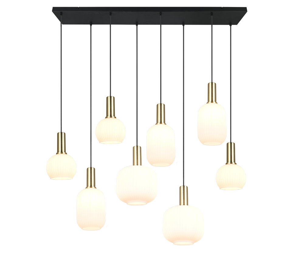 DIVA | Pendant | Brass mat | Metal