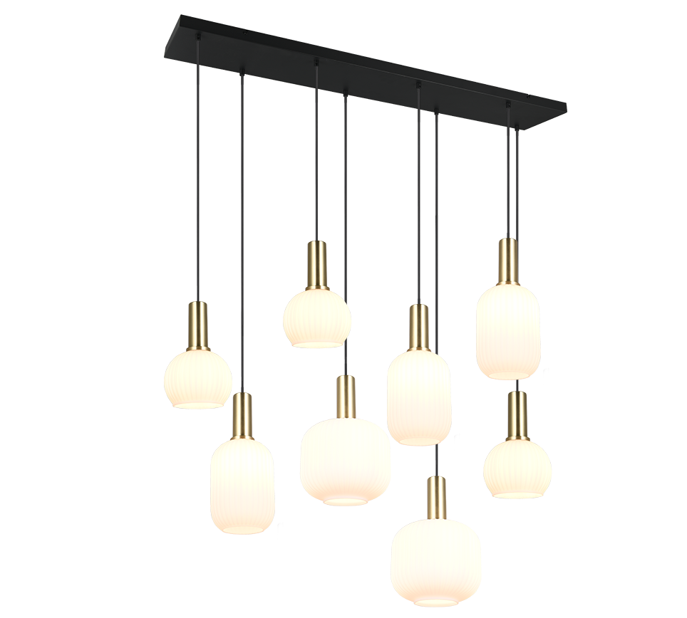 DIVA | Pendant | Brass mat | Metal