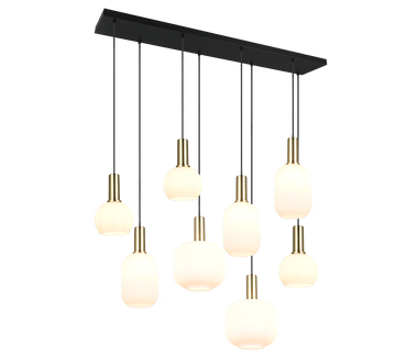 DIVA | Pendant | Brass mat | Metal