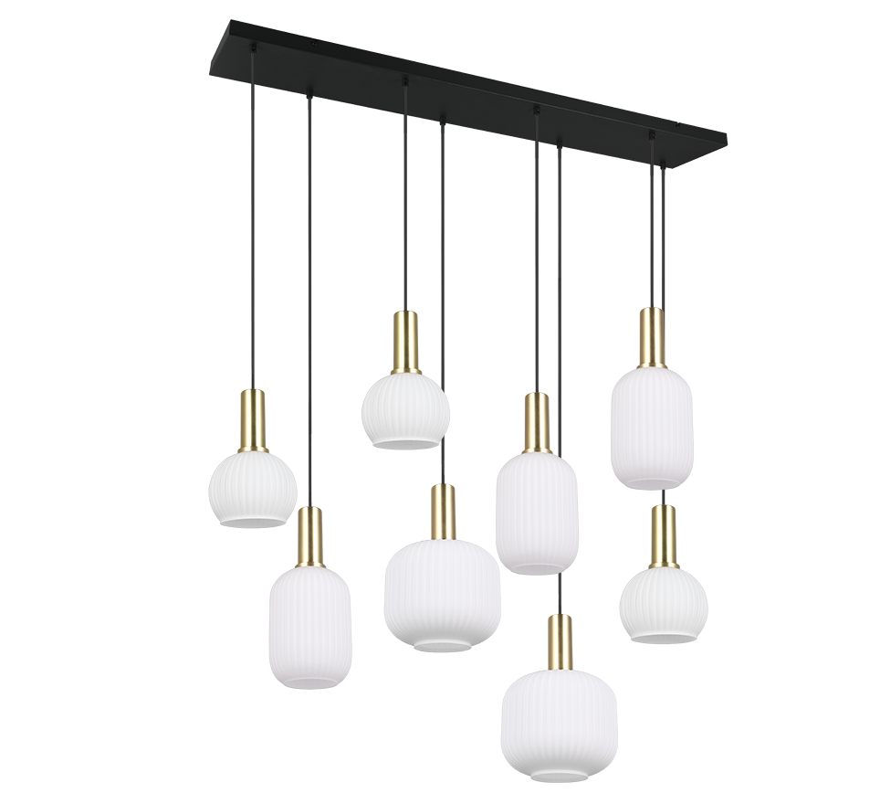 DIVA | Pendant | Brass mat | Metal