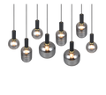 DIVA | Pendant | Black mat | Metal