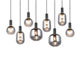 DIVA | Pendant | Black mat | Metal