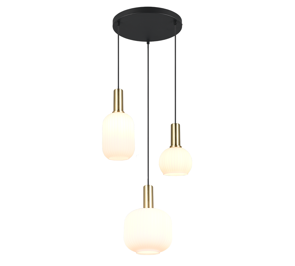 DIVA | Pendant | Brass mat | Metal