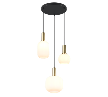 DIVA | Pendant | Brass mat | Metal