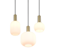 DIVA | Pendant | Brass mat | Metal