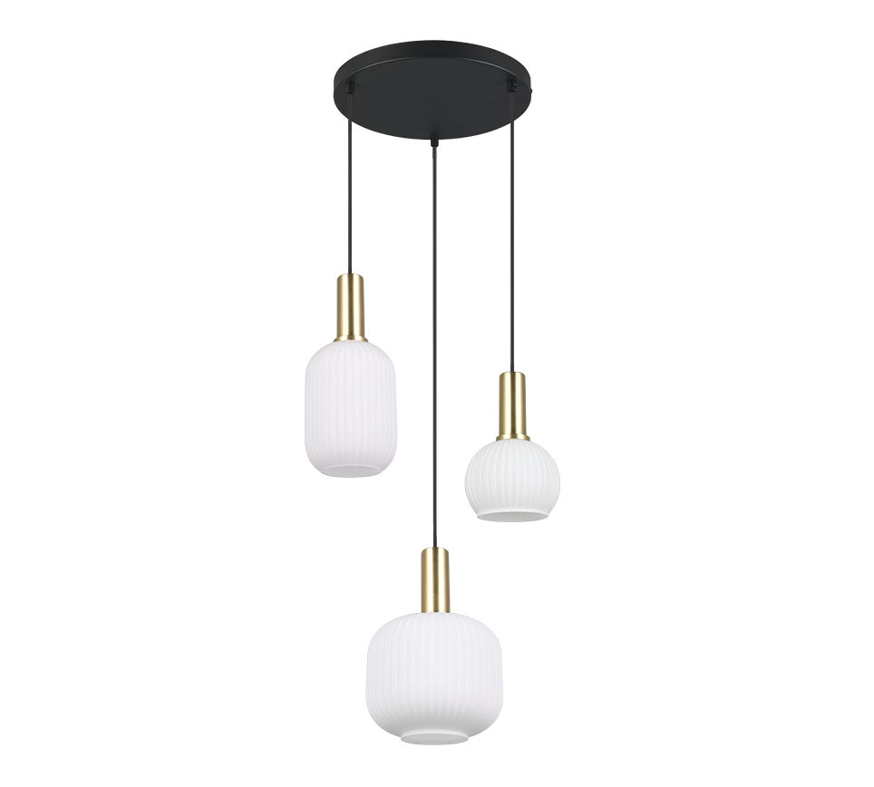 DIVA | Pendant | Brass mat | Metal