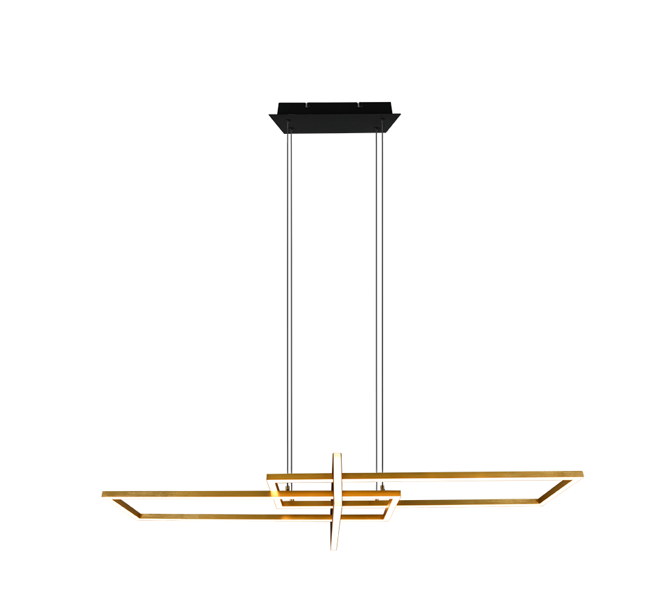 SALINAS | Pendant | Brass mat | Metal