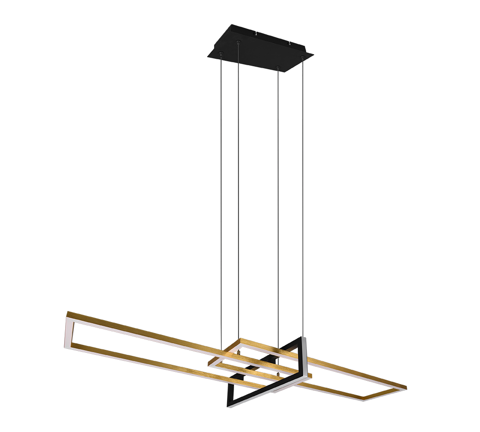 SALINAS | Pendant | Brass mat | Metal