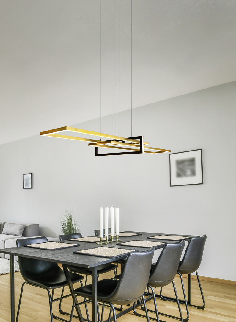 SALINAS | Pendant | Brass mat | Metal