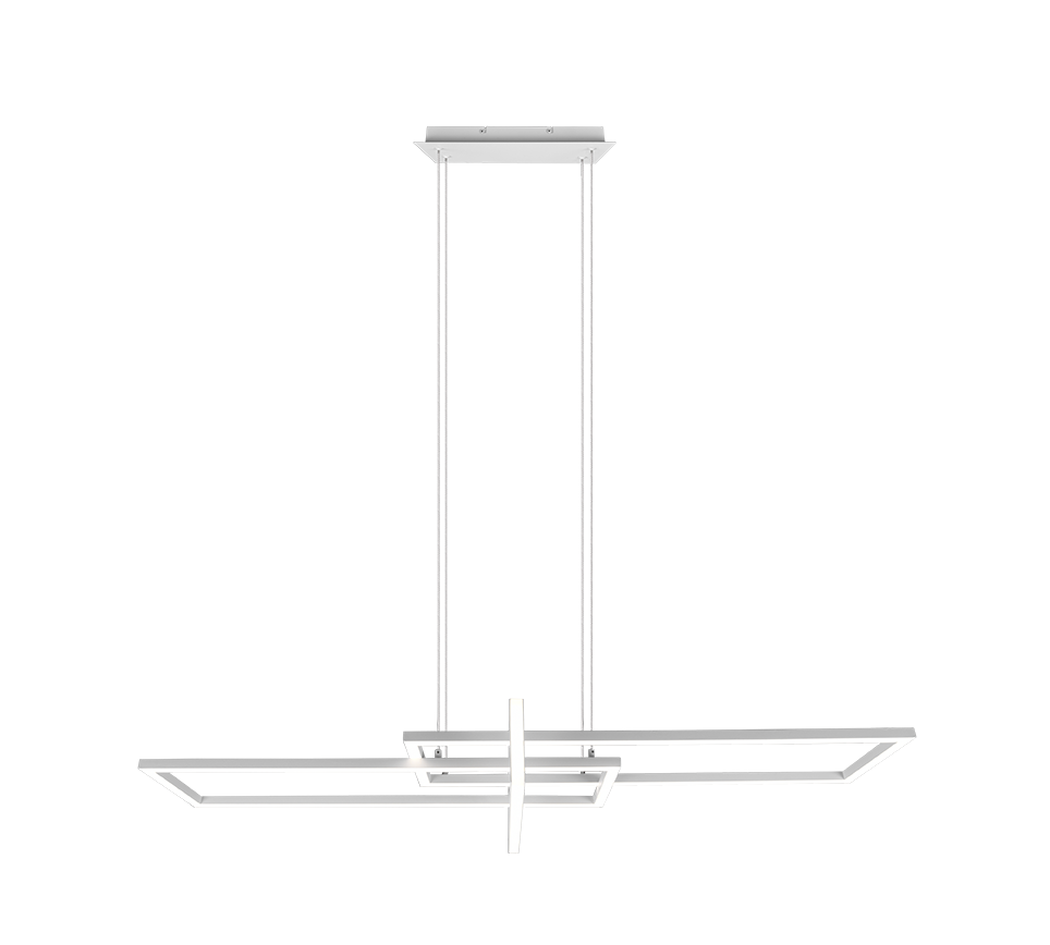 SALINAS | Pendant | White mat | Metal