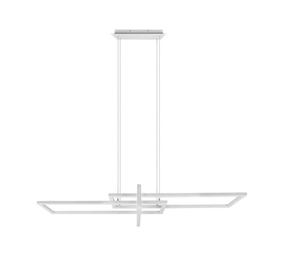 SALINAS | Pendant | White mat | Metal