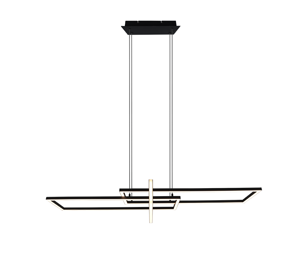 SALINAS | Pendant | Black mat | Metal