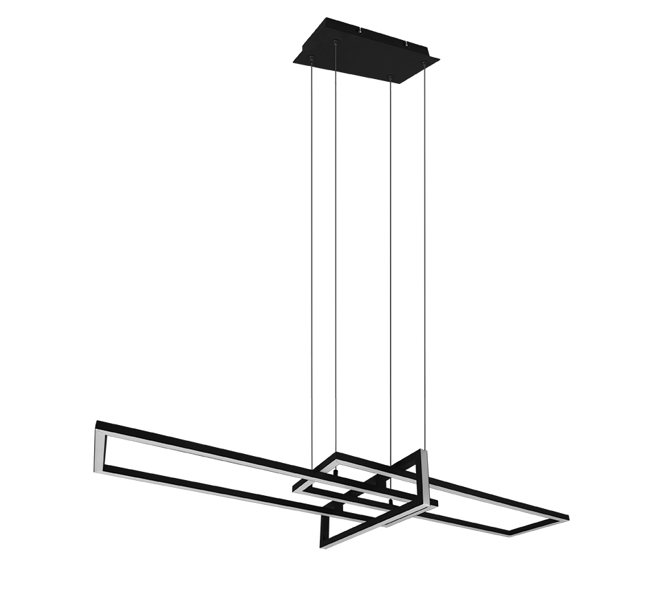 SALINAS | Pendant | Black mat | Metal