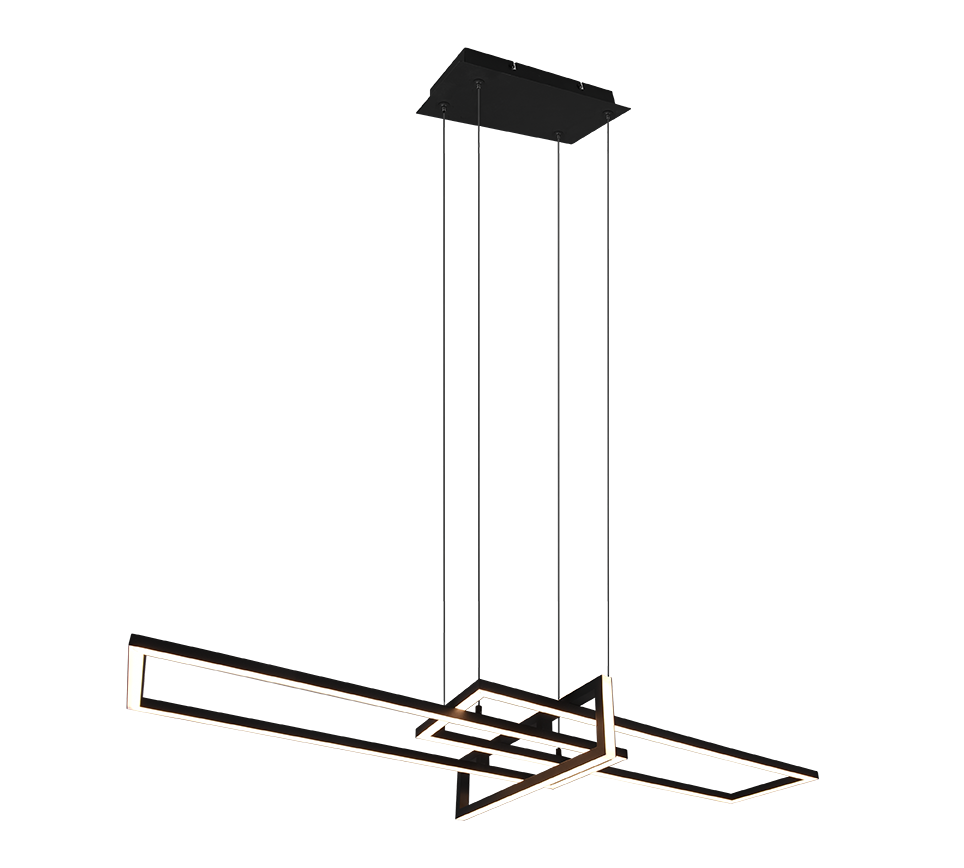 SALINAS | Pendant | Black mat | Metal