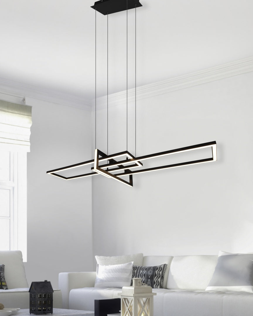 SALINAS | Pendant | Black mat | Metal