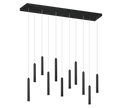 TUBULAR | Pendant | Black mat | Metal