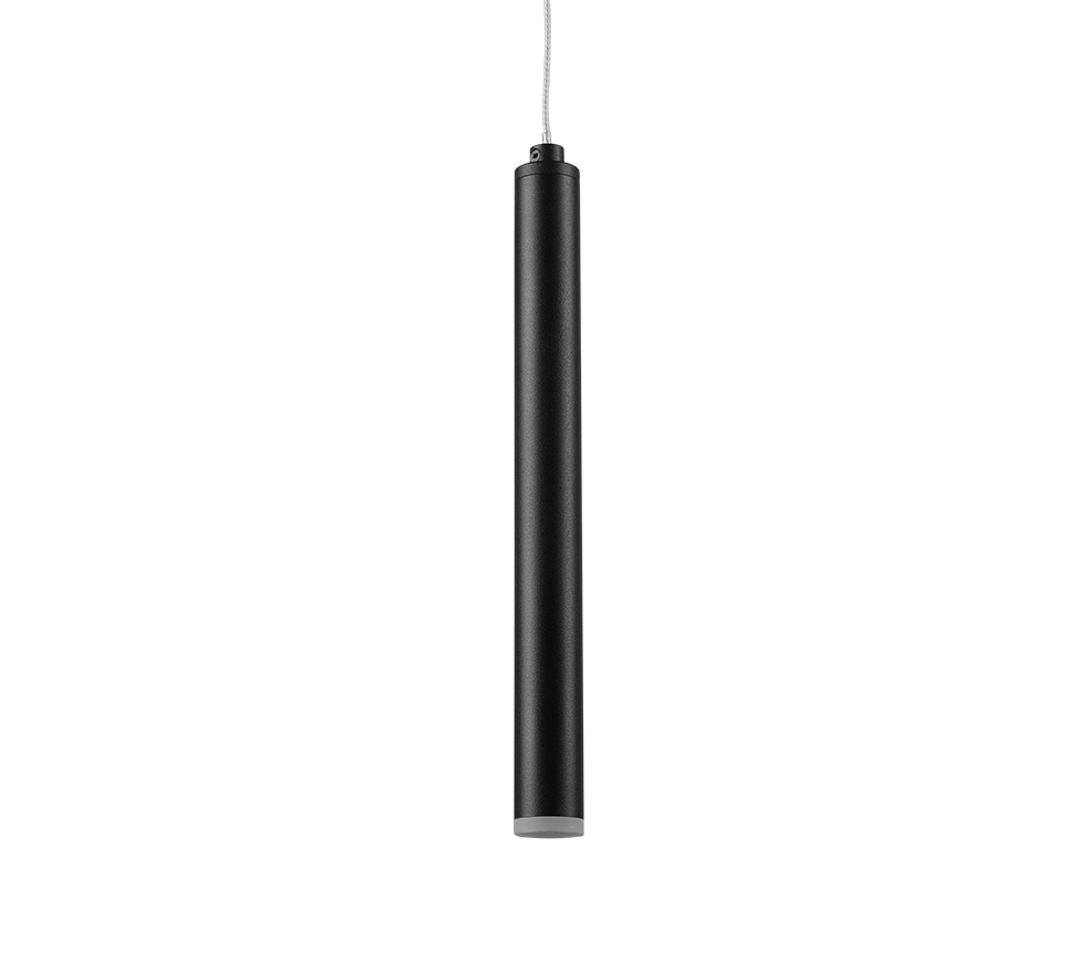 TUBULAR | Pendant | Black mat | Metal