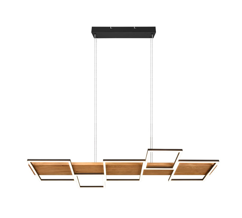 HARPER | Pendant | Black mat | Metal