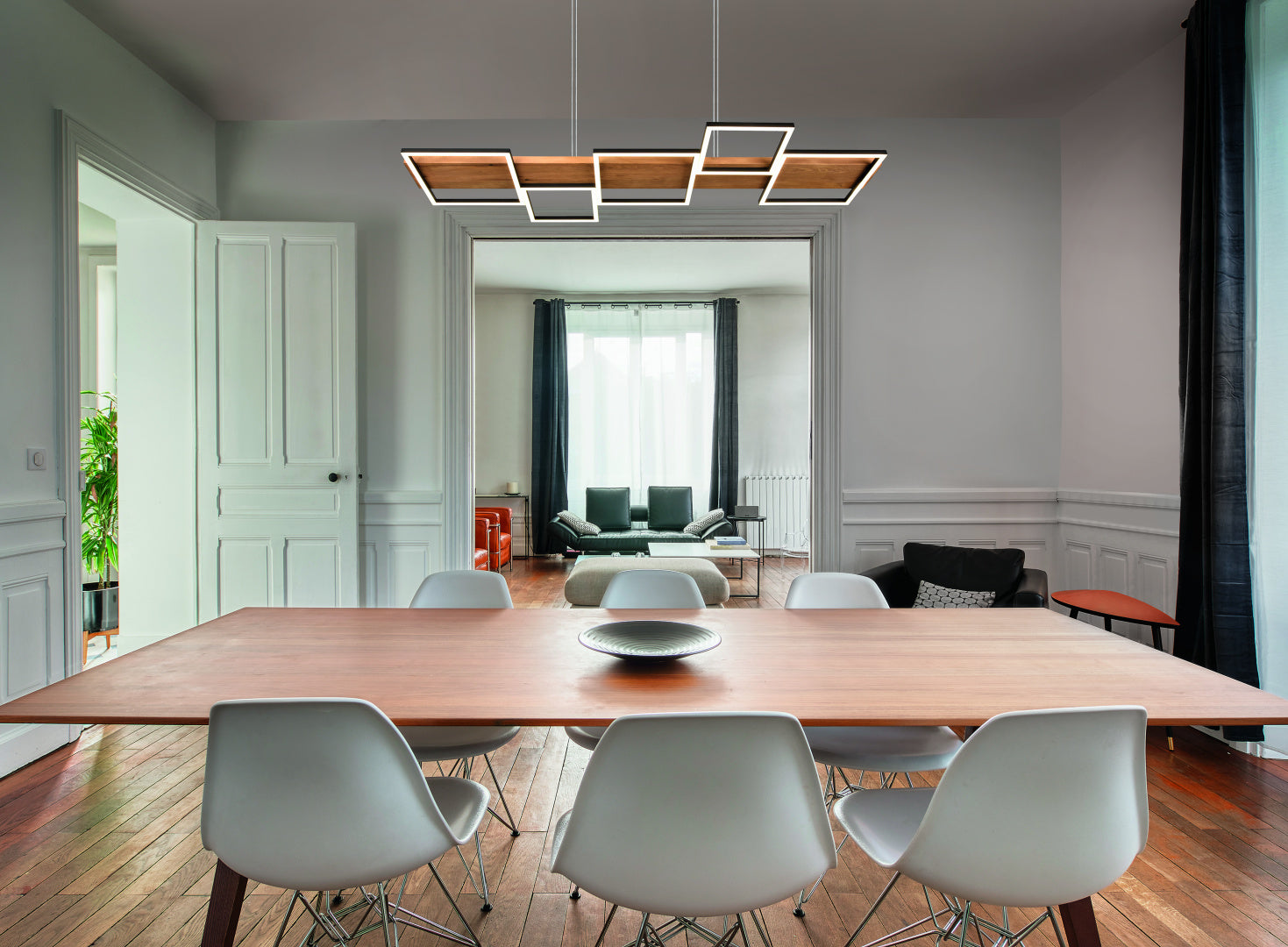 HARPER | Pendant | Black mat | Metal