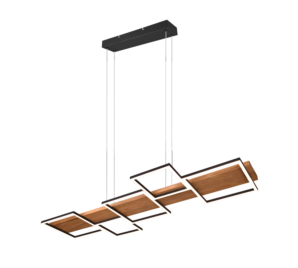 HARPER | Pendant | Black mat | Metal