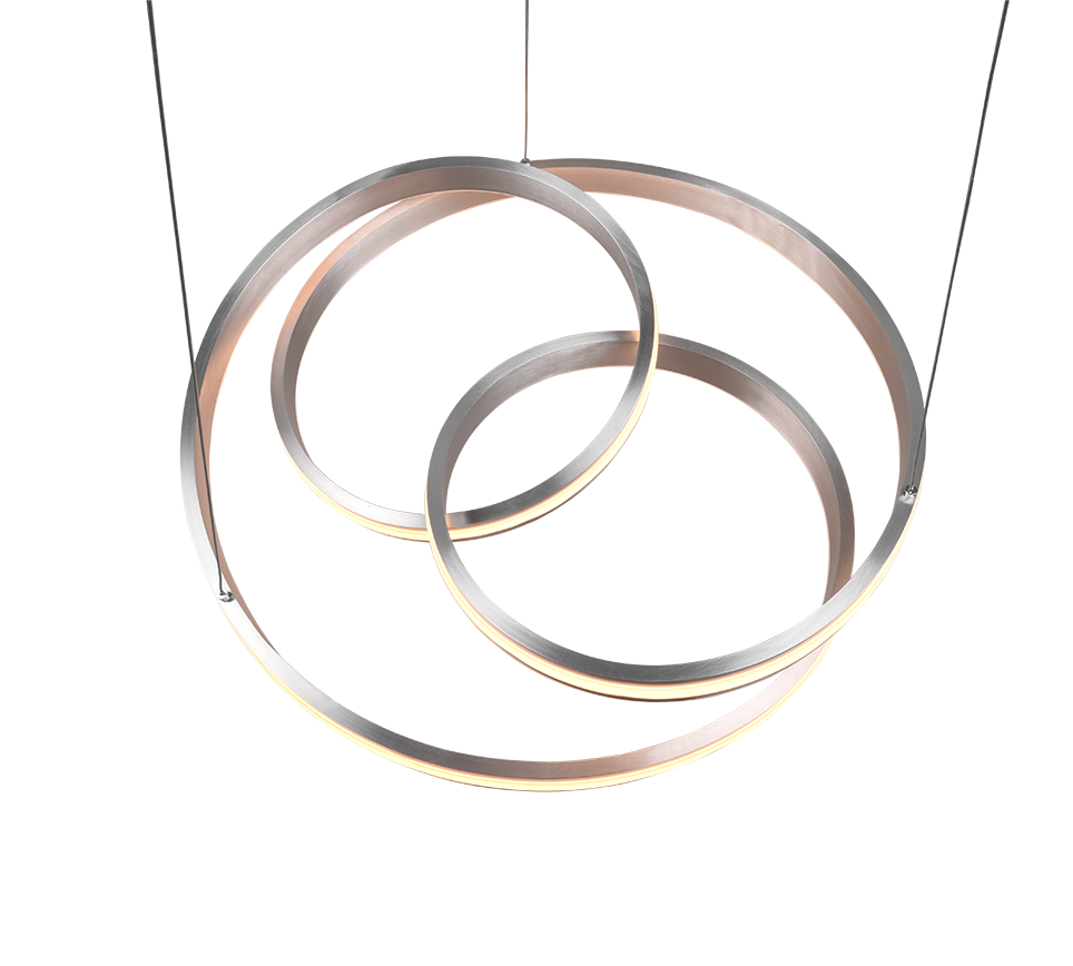 NURIA | Pendant | Nickel mat | Metal