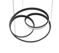 NURIA | Pendant | Black mat | Metal