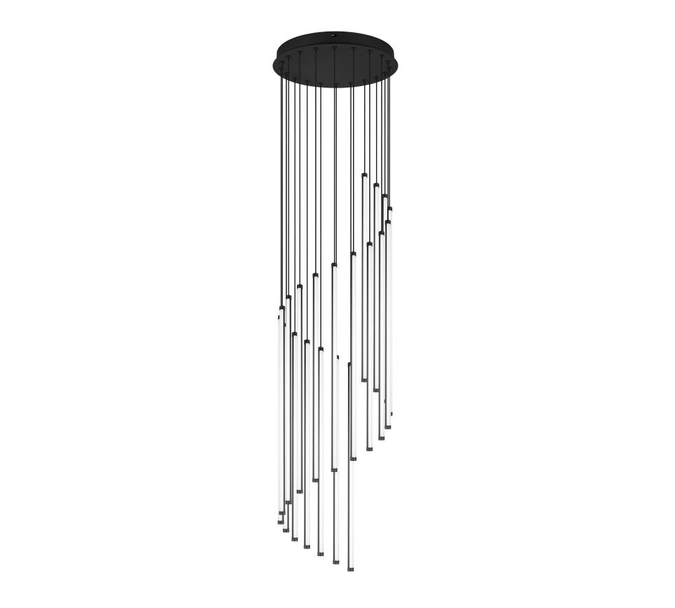 BAXTER | Pendant | Black mat | Metal