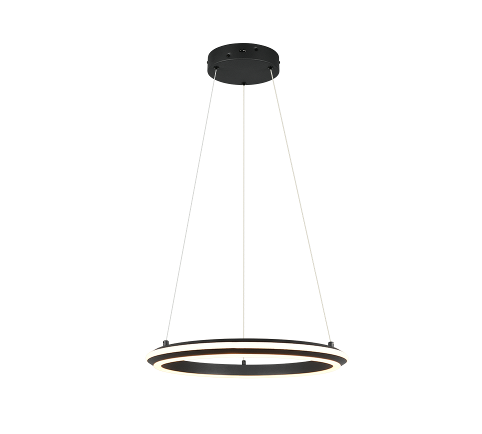 AMADOR | Pendant | Black mat | Metal