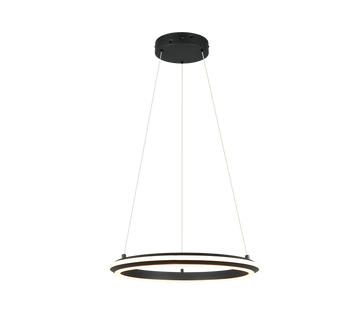 AMADOR | Pendant | Black mat | Metal