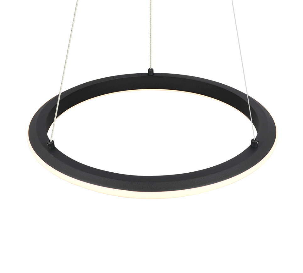 AMADOR | Pendant | Black mat | Metal