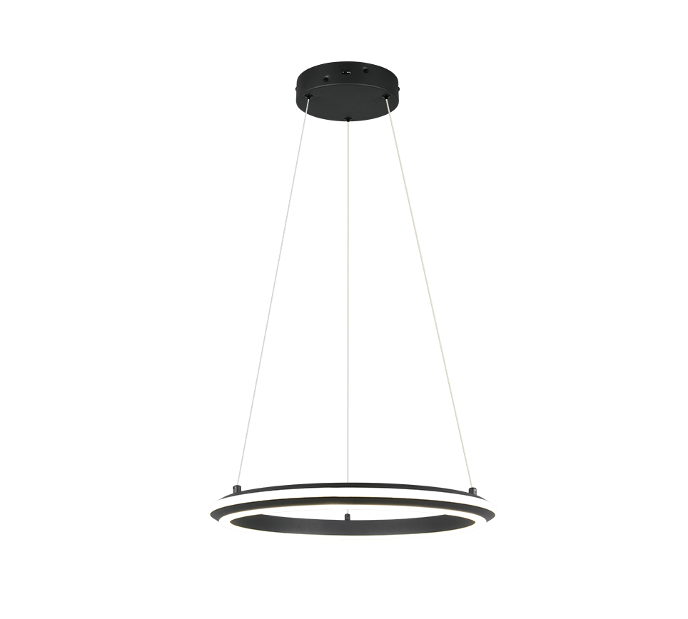 AMADOR | Pendant | Black mat | Metal