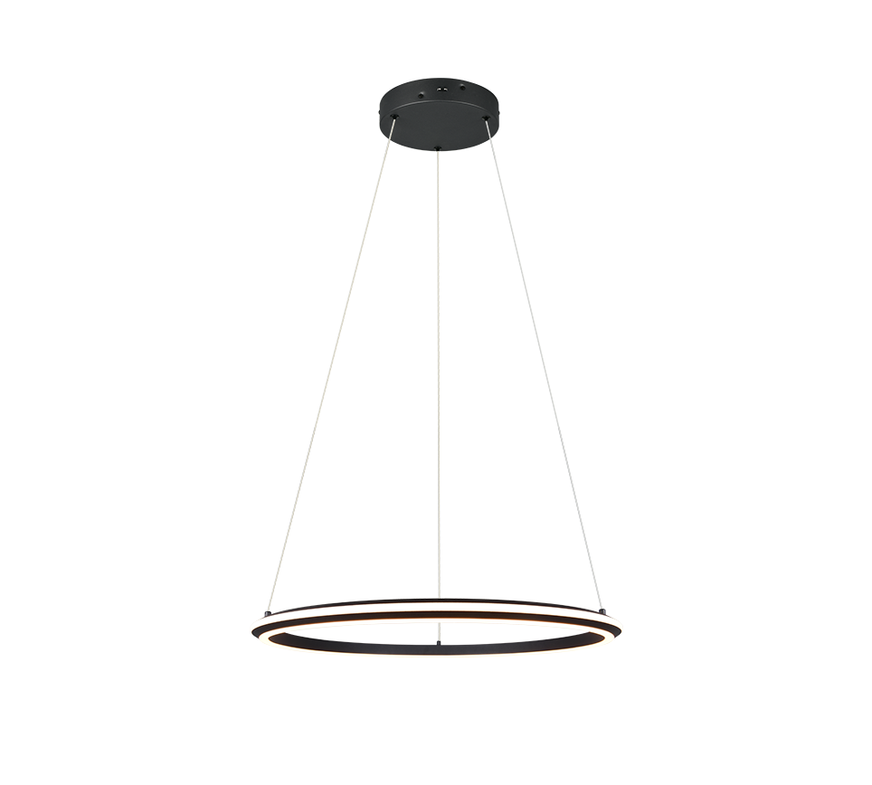 AMADOR | Pendant | Black mat | Metal