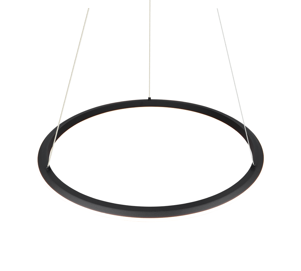 AMADOR | Pendant | Black mat | Metal