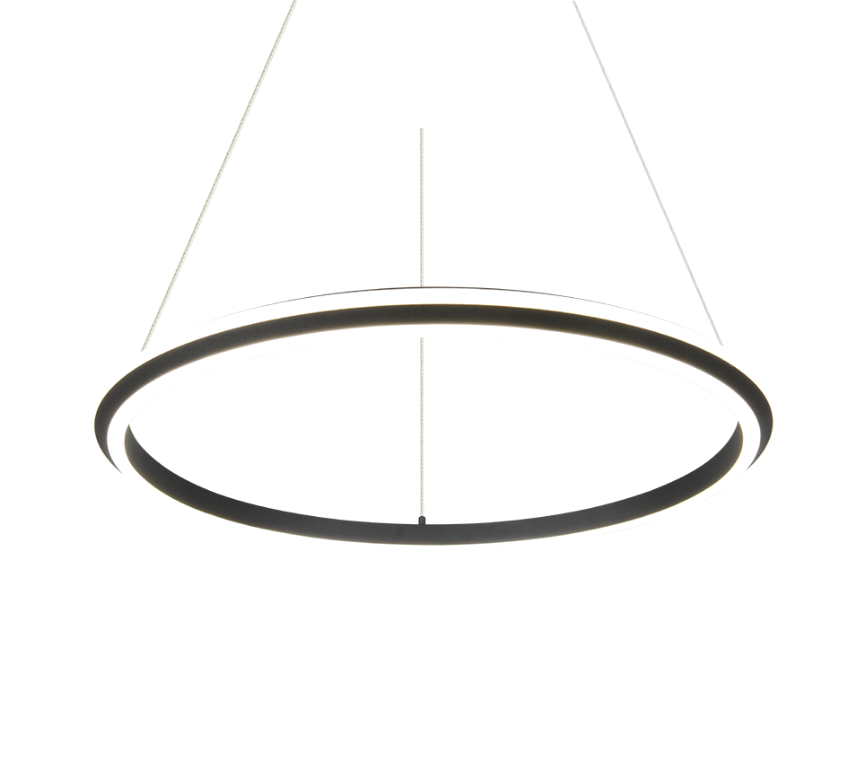 AMADOR | Pendant | Black mat | Metal